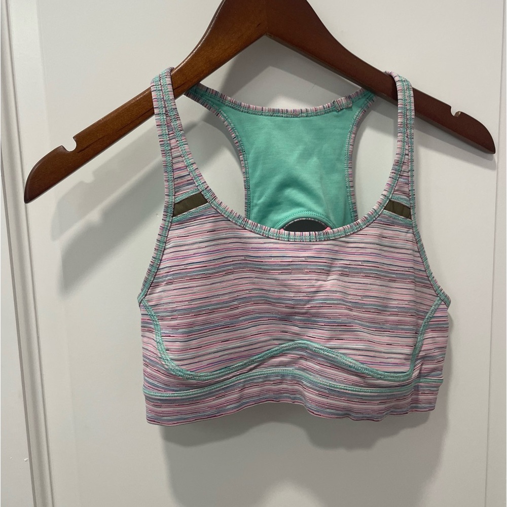 Lululemon multi colored sports bra